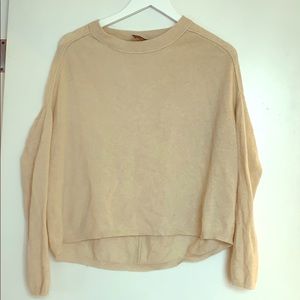 Vkoo Beige 100% Cashmere Sweater
